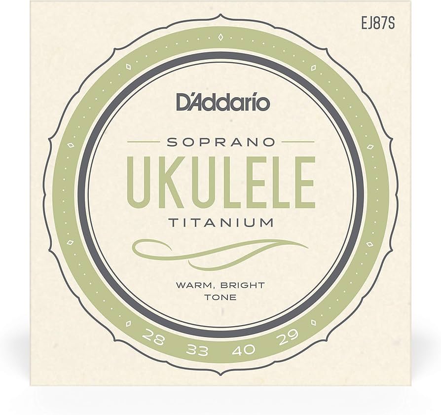 Amazon.co.jp: D'Addario ダダリオ ウクレレ弦 EJ87S Titanium Soprano